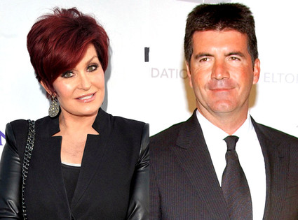 Sharon Osbourne, Simon Cowell Sharon Osbourne, Simon Cowell